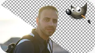 Hintergrund entfernen in Gimp 2.10 - Person ausschneiden & freistellen - Gimp Tutorial (deutsch)