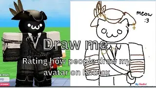 Roblox Draw Me | Rating how people draw my avatar 2