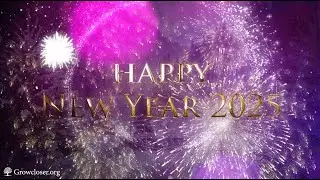 Happy New Year Greeting 2025 | New year wish 4k video to share!