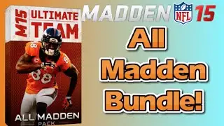 Madden 15 Ultimate Team - All Madden Bundle Opening! + Great Topper Pull!