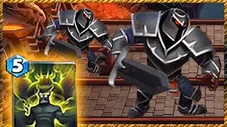 Castle Crush Black Knight + Giant Growth Maxed Out!