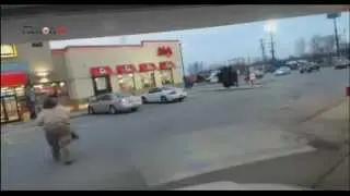 Billy The Fridge takes off his shirt in Arbys parking lot on Battlecam