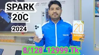 TECNO spark 20C Review In Bangla| #TECNO #SPARK20c #ShineWithTheSPARK