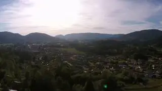 Les alentours du Camping du Mettey vus du ciel