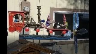 The Maracini Express whirligig: Finished! 2/21/22
