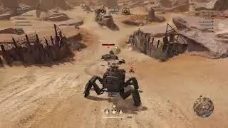 Crossout: Triple Whirlwind Walker