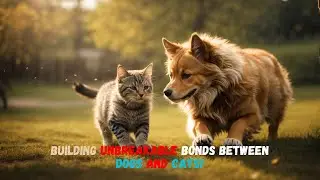 Building Pawsitive Bonds A Guide to Dogs and Cats Living in Harmony #DogCatFriendship