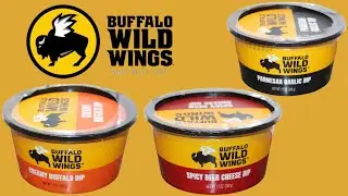 Buffalo Wild Wings: Spicy Beer Cheese Dip, Creamy Buffalo Dip & Parmesan Garlic Dip Review