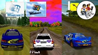 A Selection of Windows 95 & 98 Racing Games in Big Box