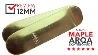 Shape Gringo - Arqa Skateboard - Review 12mm #12mmskate #arqaskateboards