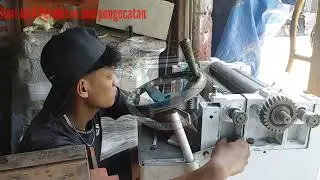Pengerjaan Mesin Single Planer 41 Type AN16