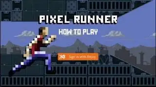 Pixel Runner Gana bitcoins jugando.