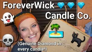 ForeverWick Candle Co. | Genuine diamond in each candle! Or 2! Or.. a larger diamond 💎 | #unboxing