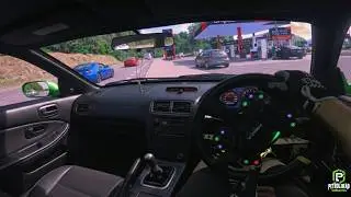 POV👀 Drifteando por España! Nissan S15 +Real Traffic - Arrabasada