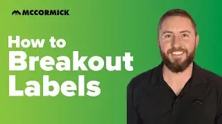 How to Breakout Labels | McCormick Estimating Software