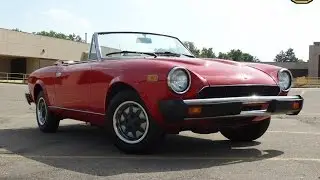 1980 Fiat Spider Stock # 695-DET