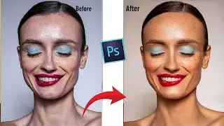 How to Retouch Fair Skin & Freckles in Photoshop &mdash; Step-by-Step Tutorial