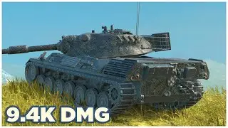 Leopard 1 • 9.4К УРОНА • 6 ФРАГОВ • WoT Blitz