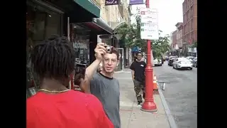 This guy would not stop filming me