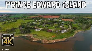 Prince Edward Island Canada 4K  - PEI (DJI Mavic Air 3S Drone Footage) with Green Gables Attractions