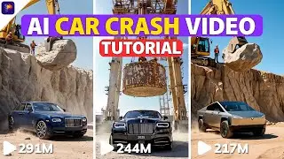 How I Create Viral Car Crash Videos with Veo3 Fast Model | AI Car Crash Video Tutorial