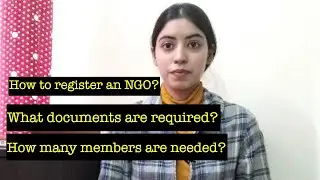 How To Start An NGO