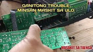 Isa ito sa mahihirap na trouble ng isang amplifier