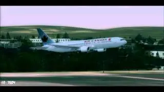 FSX 767 Air Canada landing in Montreal