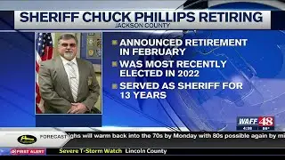 Jackson County Sheriff retires after 12 years