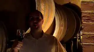 Claudio Lenotti after an evening tasting between our barrels