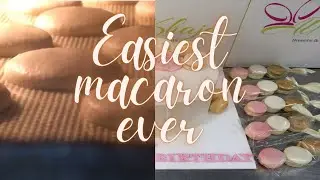 EASIEST foolproof MACARON | easiest macaron recipe | step by step macaron tutorial