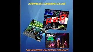 November bands Frimley Green Club