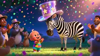 Zebra&rsquo;s Magical Hat Show | Fun Nursery Rhyme for Kids
