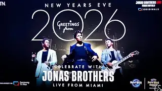 Celebrate with the Jonas Brothers - NEW YEARS EVE 2026