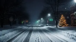 COZY WINTER NIGHT AMBIENCE