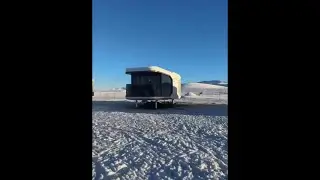 prefab homes---experience living in the snow.