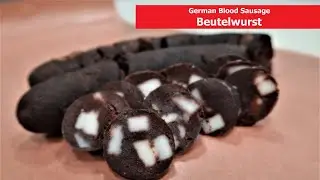 German Blood Sausage Beutlewurst. Marinski March