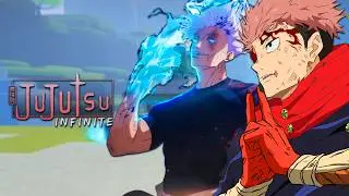 Becoming The STRONGEST in Jujutsu Infinite