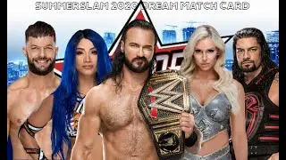 Summerslam 2020 Dream Match Card