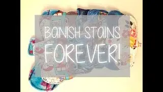 How To Get Blood Stains Out of Cloth Pads: