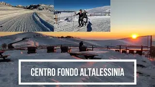 Centro Fondo AltaLessinia. 4k frame fantastici sulle neve della Magica Terra Cimbra.