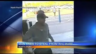 Video: North Port man attempts to steal more than $700 worth of items from Walmart - selection