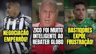 Negócio do Palmeiras TRAVA! Zico BRILHA ao REBATER Jornalista após POLÊMICA com Flamengo!