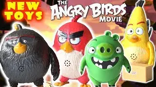 The Angry Birds Movie Bomb, Red, Chuck, Bad Crazy Piggy toys by Play Tube TV