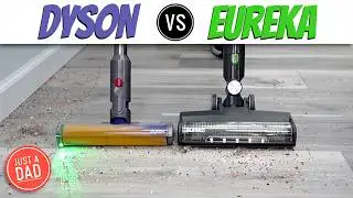 Eureka NEC370GR Cordless Stick Vacuum vs Dyson V12 Detect Slim COMPARISON
