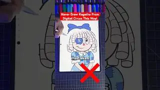 Never Draw Ragatha THIS Way! 😡 Digital Circus #art #shorts #digitalcircus