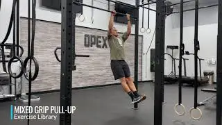Mixed Grip Pull Up