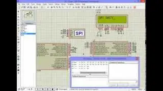 SPI Communication between two avr microcontroller [simulated]