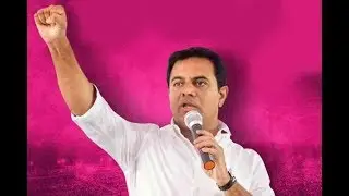 Hon'ble Minister For IT, MA&UD and Industries Shri. K.T. Rama Rao || Public Meeting || Manuguru