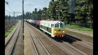 Simrail TKE 443931 Route Dąbrowa Górnicza Towarowa - Częstochowa Mirów gameplay timelapse